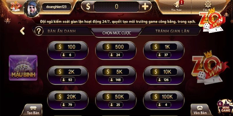 Mẹo chơi Mậu Binh Mẹo chơi Mậu Binh